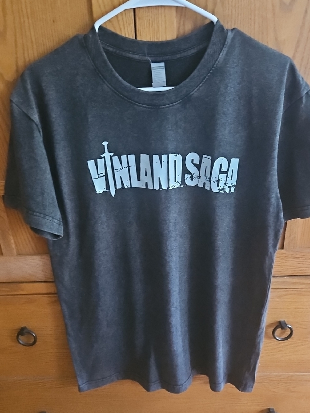 Vinland Saga Graphic Tee in Charcoal Gray BOGO
